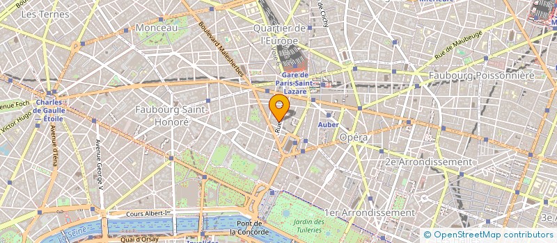 localisation de l'entreprise ORFEVRERIE BROCHARD à PARIS