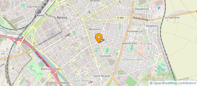 localisation de l'entreprise ORFI EXPERTISE  REIMS