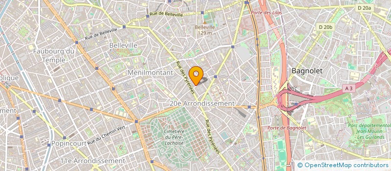 localisation de l'entreprise ORFILA MIMOUN  PARIS