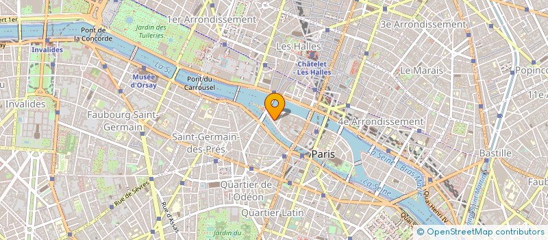 localisation de l'entreprise ORFINE  PARIS