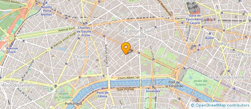 localisation de l'entreprise ORG COMMUN INSTITUTIONS RENTE PREVOYANCE à PARIS