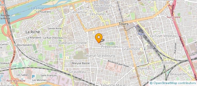 localisation de l'entreprise ORG TRAIT RATIONEL EFFLUENTS à TOURS
