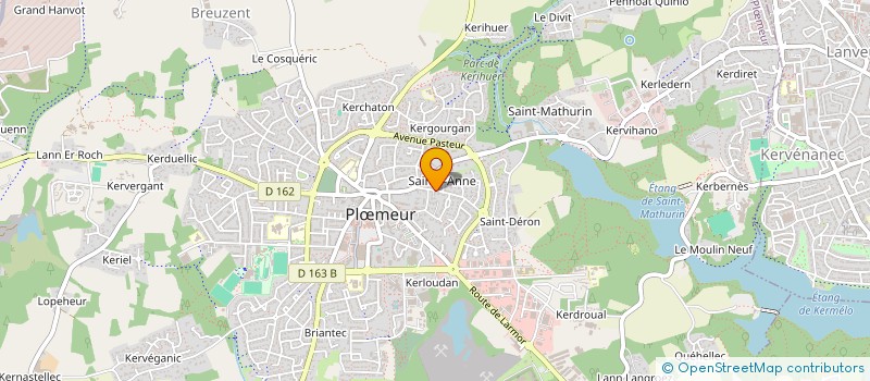 localisation de l'entreprise ORGA INGENIERIE à PLOEMEUR