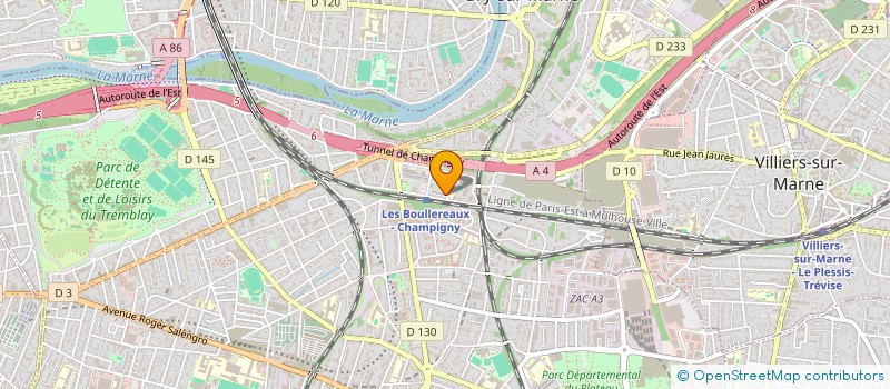 localisation de l'entreprise ORGA NOVA à CHAMPIGNY-SUR-MARNE