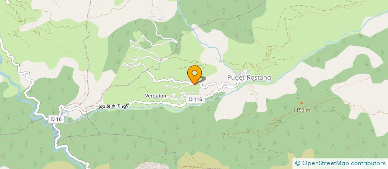 localisation de l'entreprise ORGA PC  PUGET-ROSTANG