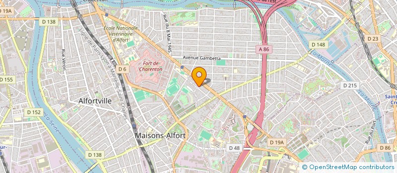 localisation de l'entreprise ORGA SIMPLINFO DIFFOSPI-DIFF à MAISONS-ALFORT