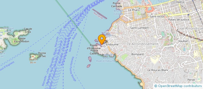 localisation de l'entreprise ORGAANIC à MARSEILLE