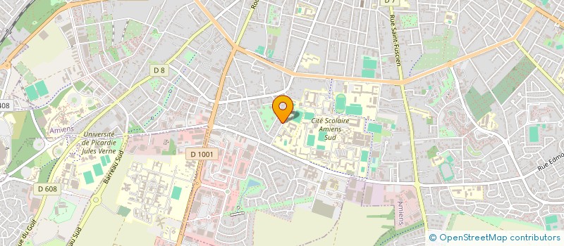 localisation de l'entreprise ORGALINK à AMIENS
