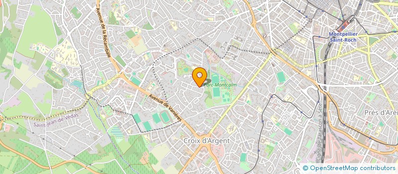 localisation de l'entreprise ORGALLO à MONTPELLIER