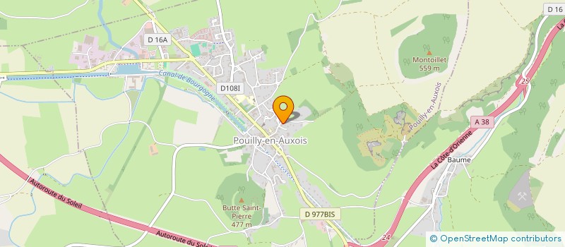 localisation de l'entreprise ORGAN GEST ECOLE LIBRE CATHOL NOTRE DAME à POUILLY-EN-AUXOIS