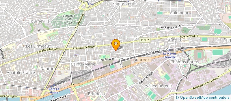 localisation de l'entreprise ORGAN GESTION ENS CATHO SAINT LEON à LE HAVRE