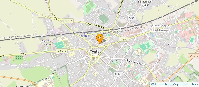 localisation de l'entreprise ORGAN GESTION ENS CATHO SAINT MICHEL à YVETOT