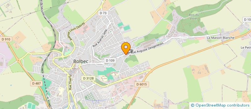 localisation de l'entreprise ORGAN GESTION ENS CATHO SAINTE ANNE à BOLBEC