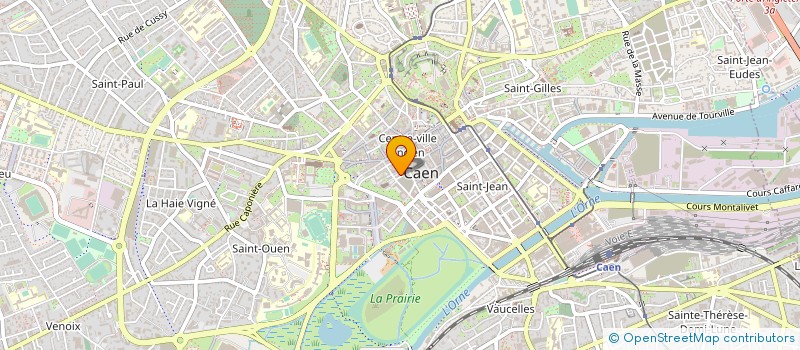 localisation de l'entreprise ORGAN GESTION ENSEIG CATHO NOTRE-DAME à CAEN