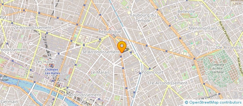 localisation de l'entreprise ORGANDY  PARIS