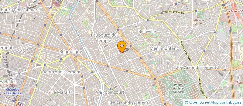 localisation de l'entreprise ORGANE MENSUEL UNION SYNDICA  PARIS