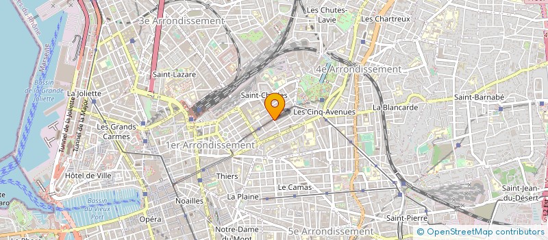 localisation de l'entreprise ORGANEX PIANOS SOCIETE D'EXPLOITATION à MARSEILLE