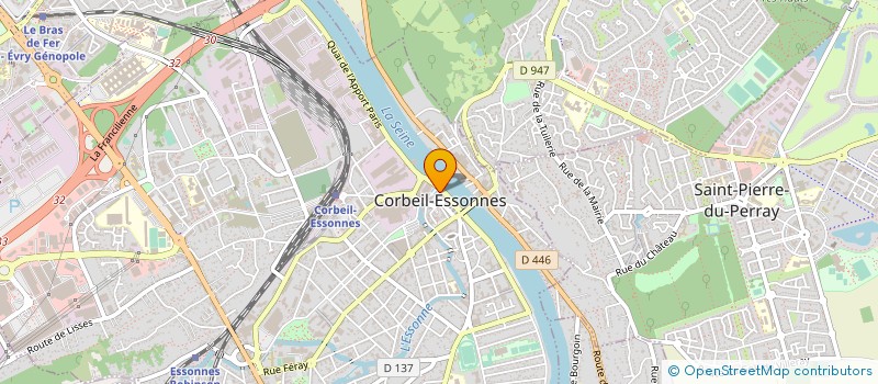localisation de l'entreprise ORGANI ET GESTION DE LA FOIRE DE CORBEIL à CORBEIL-ESSONNES