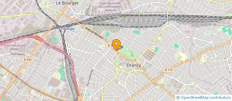 localisation de l'entreprise ORGANI GESTION ECOLE CATHOLIQ ST GERMAIN à DRANCY