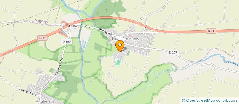 localisation de l'entreprise ORGANI-SONS  NUAILLE-D'AUNIS