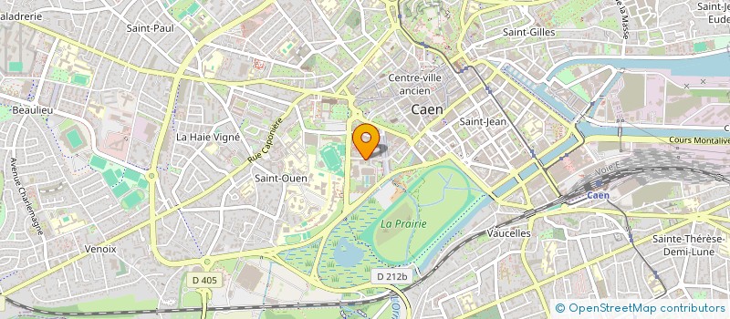localisation de l'entreprise ORGANIC BASSE NORMANDIE à CAEN