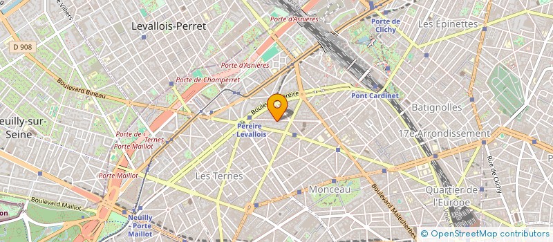 localisation de l'entreprise ORGANIC CARBOF CAVICORG  PARIS