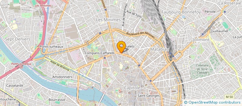 localisation de l'entreprise ORGANIC ET MOI à TOULOUSE