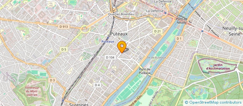 localisation de l'entreprise ORGANIC FIT 3 à PUTEAUX