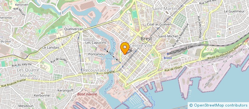 localisation de l'entreprise ORGANIC MUSIQUE MANAGEMENT à BREST