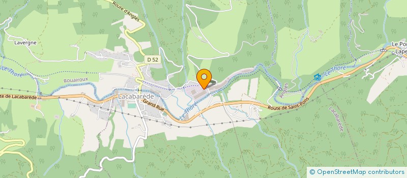 localisation de l'entreprise ORGANIC PRODUCTION à ROUAIROUX