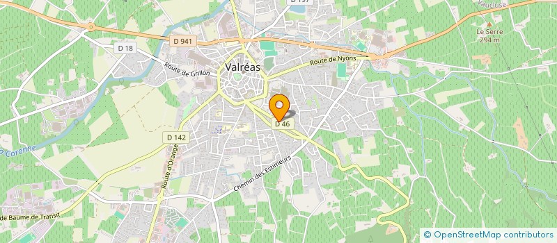 localisation de l'entreprise ORGANIK à VALREAS