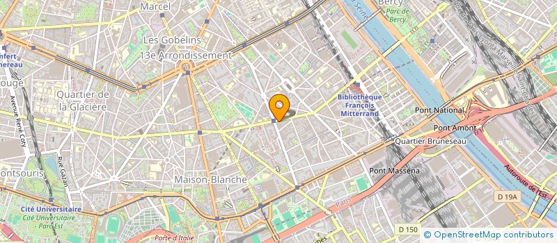 localisation de l'entreprise ORGANIS  PARIS