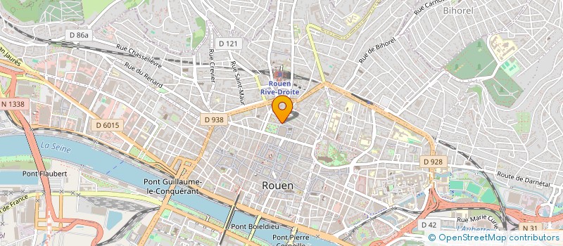 localisation de l'entreprise ORGANIS CONGRE NATION ACUPUNC ROUEN 2000 à ROUEN