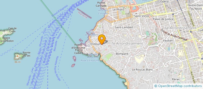 localisation de l'entreprise ORGANIS GESTION ECOLE CATHOLIQUE ENDOUME à MARSEILLE