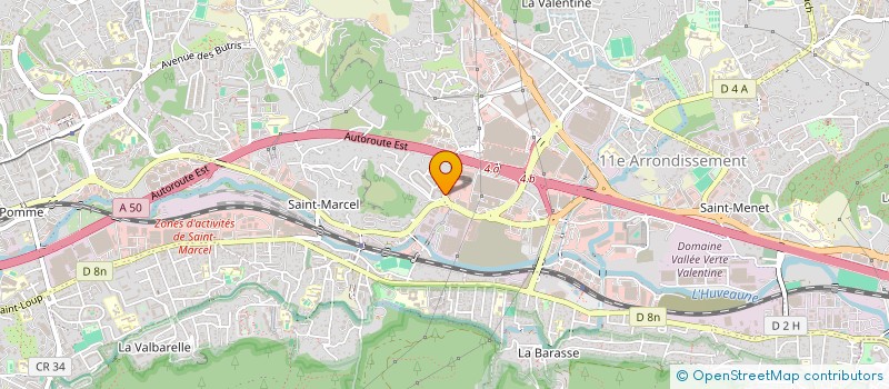 localisation de l'entreprise ORGANIS POUR L AIDE AU DEVELOPPEMENT DU SPORT ET DE LA SANTE à MARSEILLE
