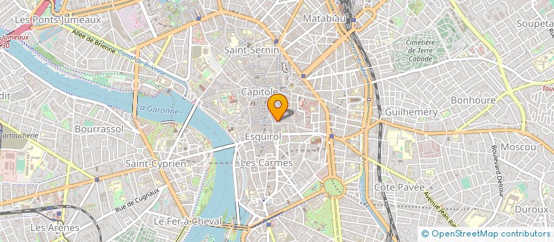 localisation de l'entreprise ORGANIS RECHERCHE QUALITE EMPLOI EUROPE à TOULOUSE