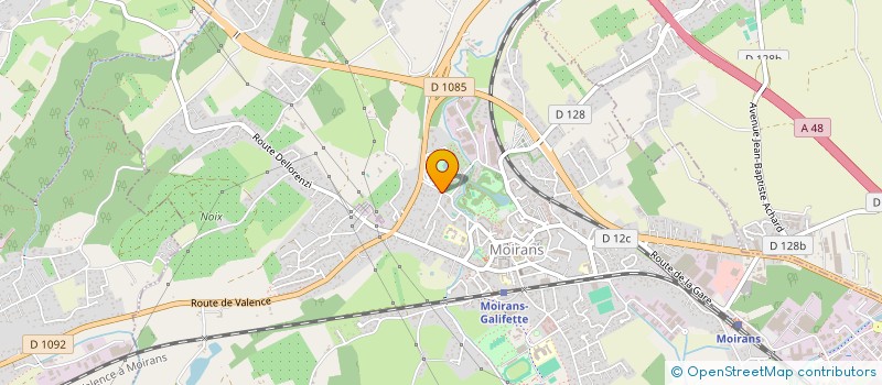 localisation de l'entreprise ORGANISA STRATEGIE DEVELOPPEMENT INDUSTR à MOIRANS