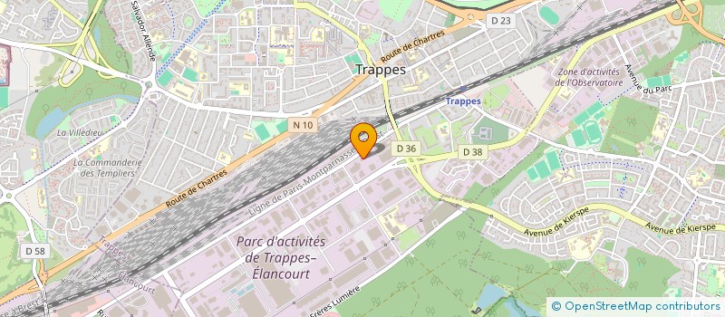 localisation de l'entreprise ORGANISATEUR TRANSIT INTERNATIONAL à TRAPPES