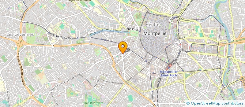 localisation de l'entreprise ORGANISATION 34 à MONTPELLIER