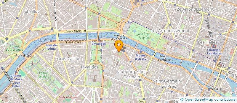 localisation de l'entreprise ORGANISATION AFRO-EUROPEENNE DE L'ACTION HUMANITAIRE ET DU DEVELOPPEMENT (OAAHD)  PARIS