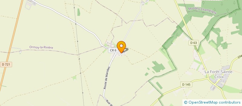 localisation de l'entreprise ORGANISATION CONSEIL BUREAUTIQUE  BOISSY-LA-RIVIERE