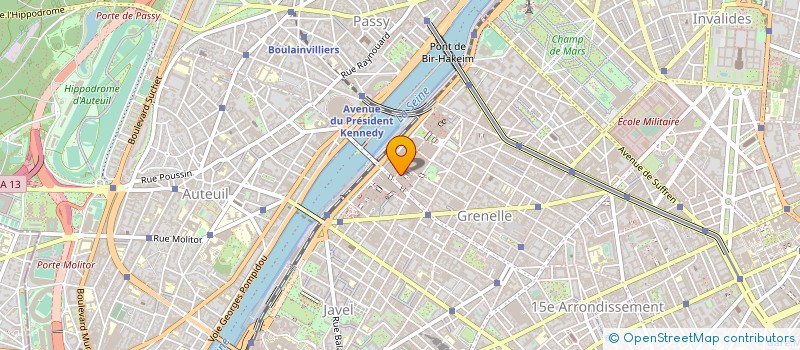 localisation de l'entreprise ORGANISATION COORD ETUDE PROGRAMME IMMOB à PARIS