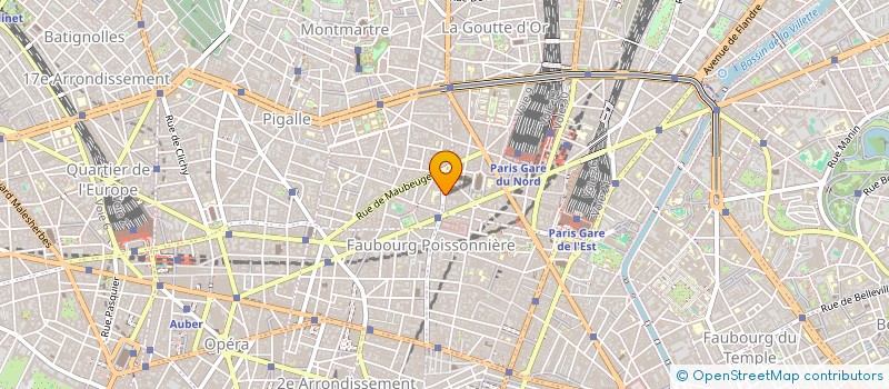 localisation de l'entreprise ORGANISATION CULTUR TOURIST ACCUEIL VOYA à PARIS