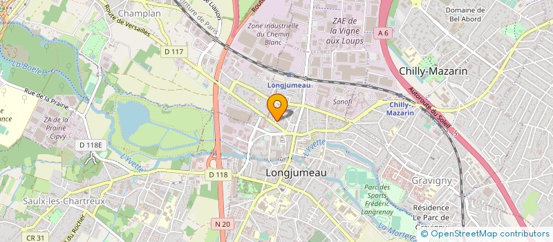 localisation de l'entreprise ORGANISATION D'ASSISTANCE ET DE SERVICES à SAULX-LES-CHARTREUX