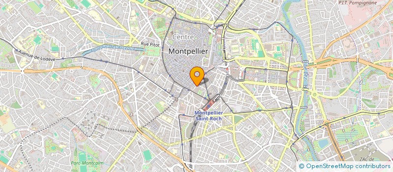 localisation de l'entreprise ORGANISATION DE RECHERCHES APPLIQUEES à MONTPELLIER