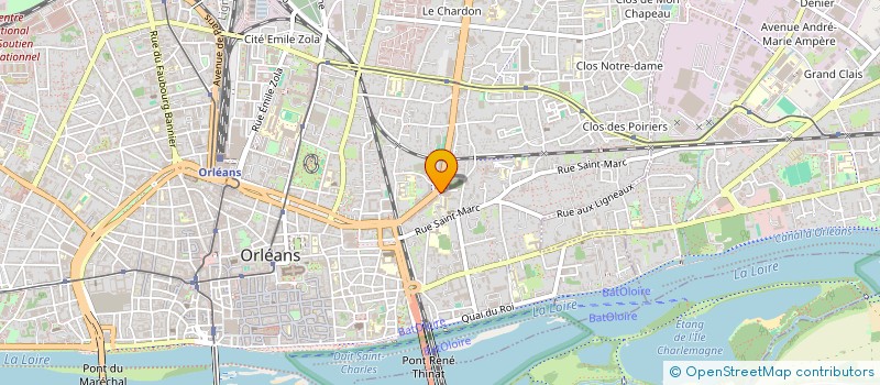localisation de l'entreprise ORGANISATION DE TOURISME ET LOISIRS A ORLEANS (OTELO) à ORLEANS