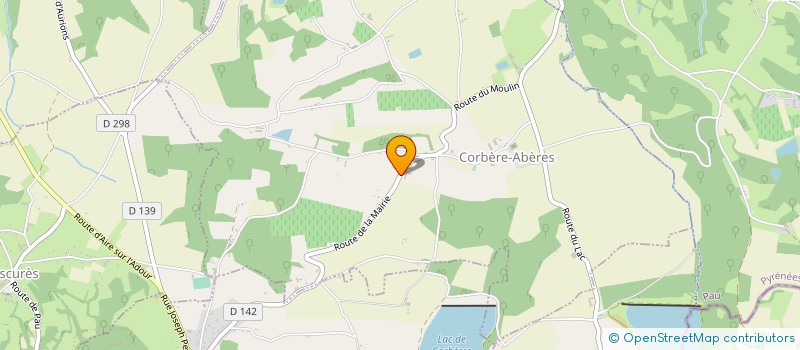 localisation de l'entreprise ORGANISATION DES FETES AUX ARENES à LEMBEYE