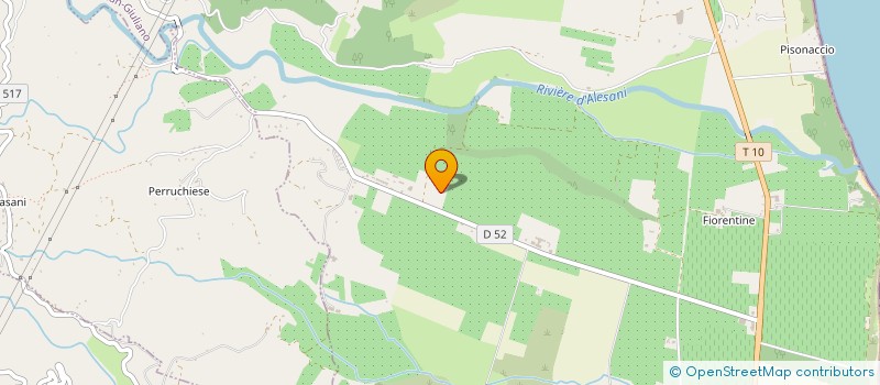 localisation de l'entreprise ORGANISATION DES MARAICHERS CORSES à SAN-GIULIANO