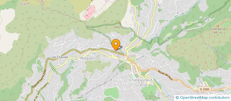 localisation de l'entreprise ORGANISATION DES MUSIQUES UNIES  GRASSE