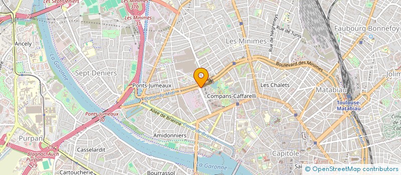 localisation de l'entreprise ORGANISATION DES RENCONTRES AERONAUTIQUES ET DE LA JEUNESSE à TOULOUSE